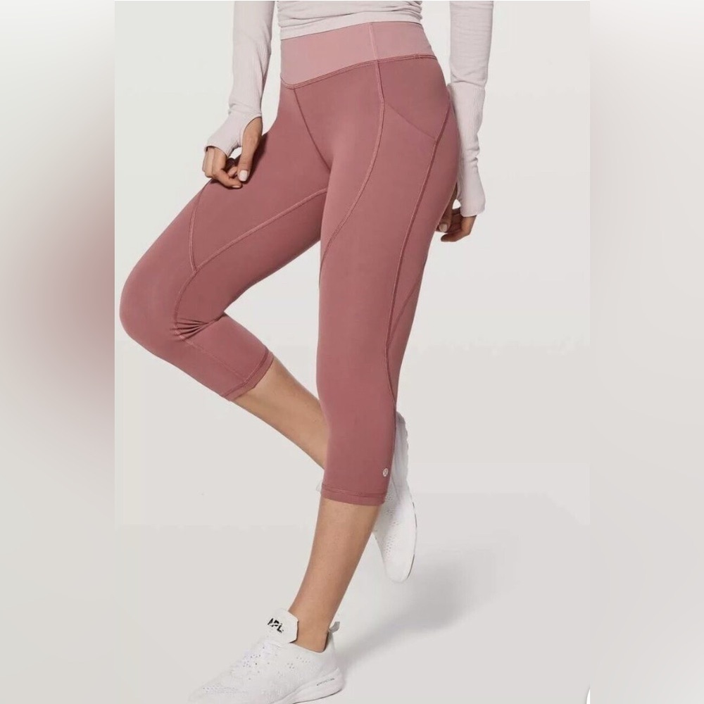 Lululemon Quick Feet 19” Crop Leggings Size 4